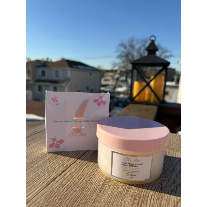 Click Hair – Mascarilla de Miel Brillo Intenso